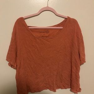 Free People Crop Tee
